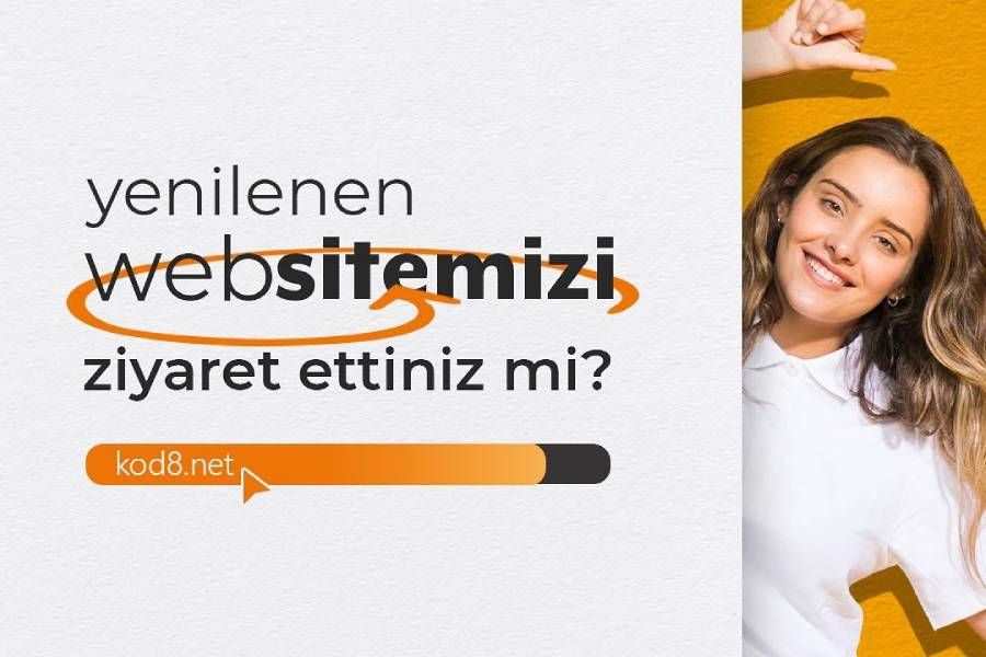 Şimdi yenilenen web sitemiz ile tanışın!