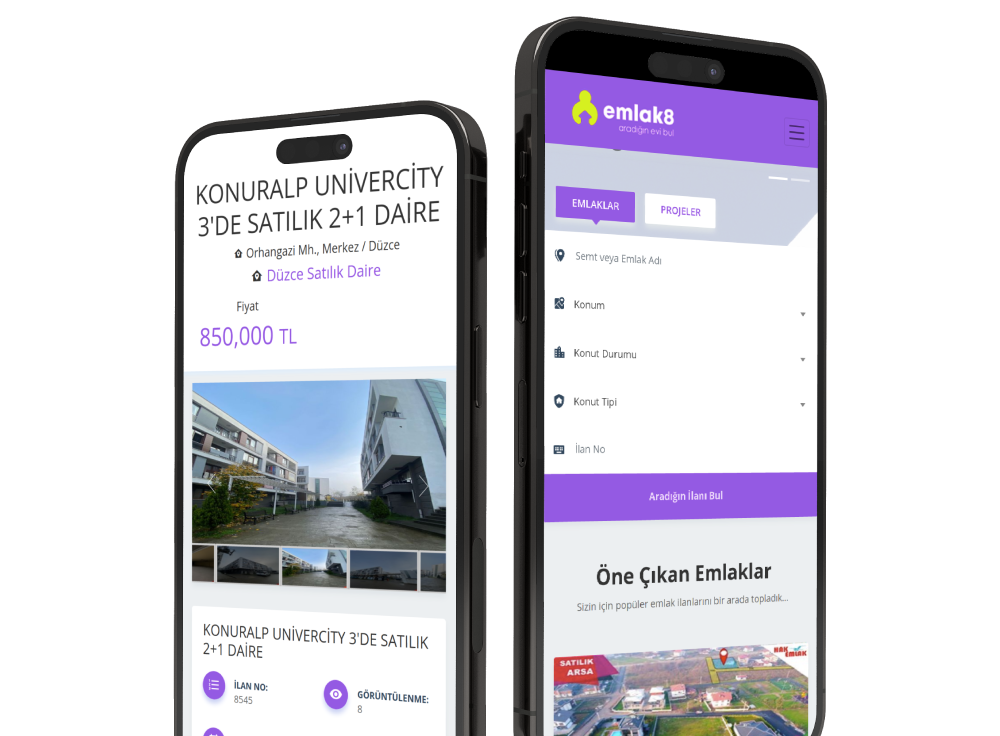 Emlak8 Mobil Uygulaması